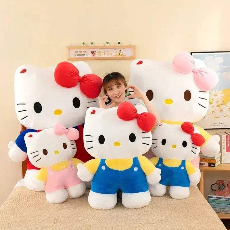 Oversize Hello Kitty Plushie 80cm Kawaii Sanrio Gift - ToylandEU