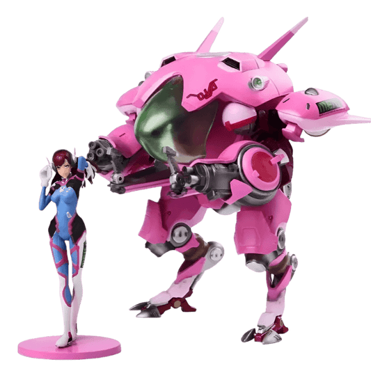 Overwatch Action Figures Dva 26cm Statue Anime Collectible Toys - ToylandEU
