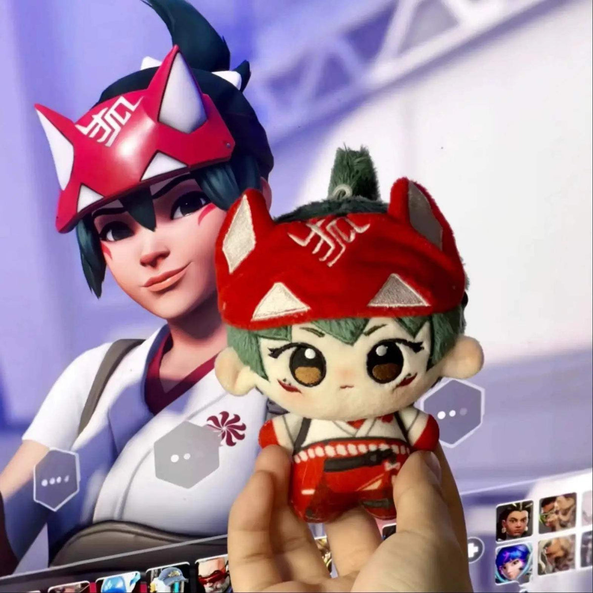 Overwatch Keychain | Cotton Material | Toylandeu™