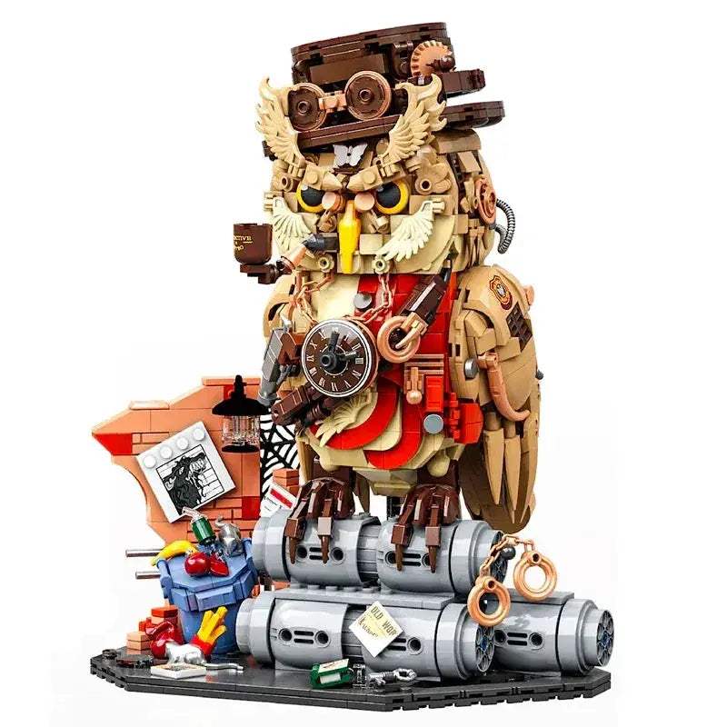 Owl Detective Lego Compatible Educational Building Blocks Set - ToylandEU