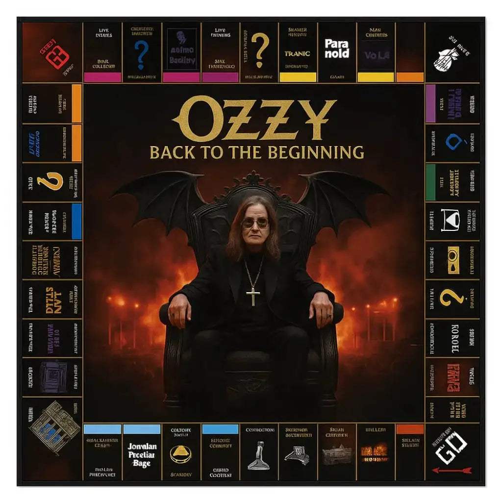  Ozzy Osbourne Monopoly Board Game For Family Fun -  ToylandEU™