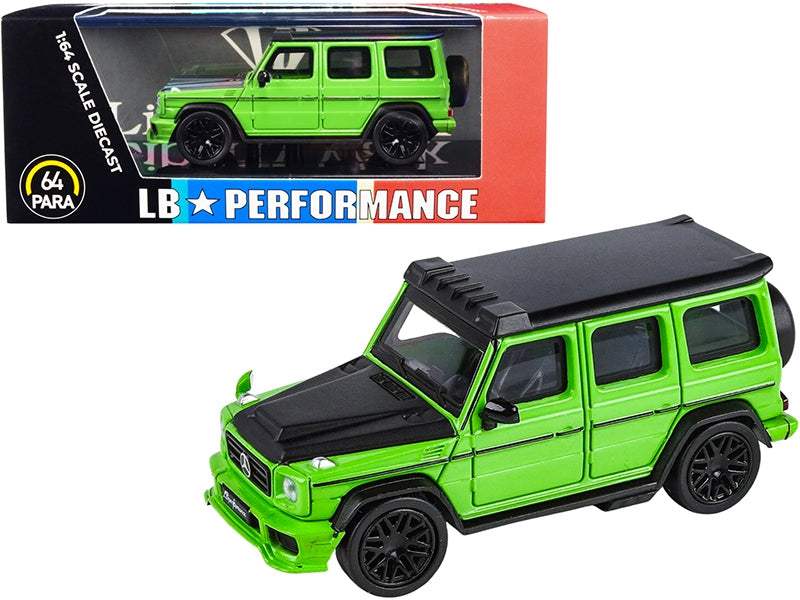 Mercedes Amg G63 Diecast | 1/64 Scale Alien Green | Static Model | Auto Gift