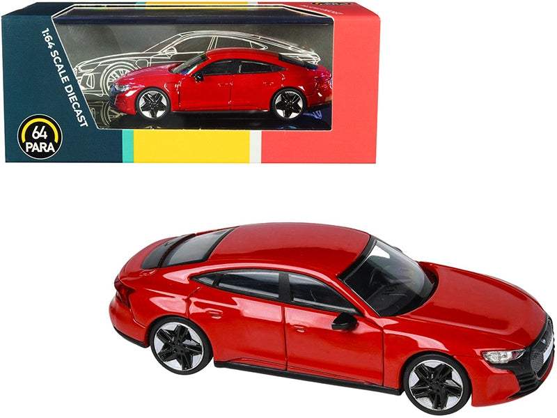 Audi RS e-tron GT Tango Red | 1/64 Diecast Model Car | Paragon | Collector Quality
