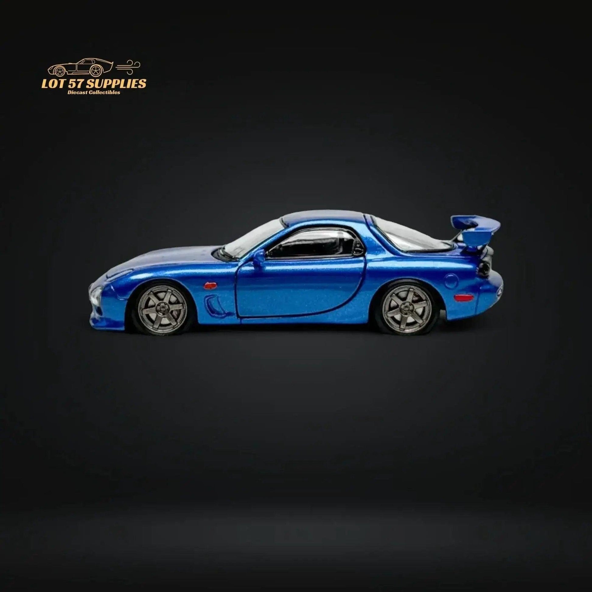  PGM Mazda RX-7 FD3S Metallic Blue 1:64 -  ToylandEU™