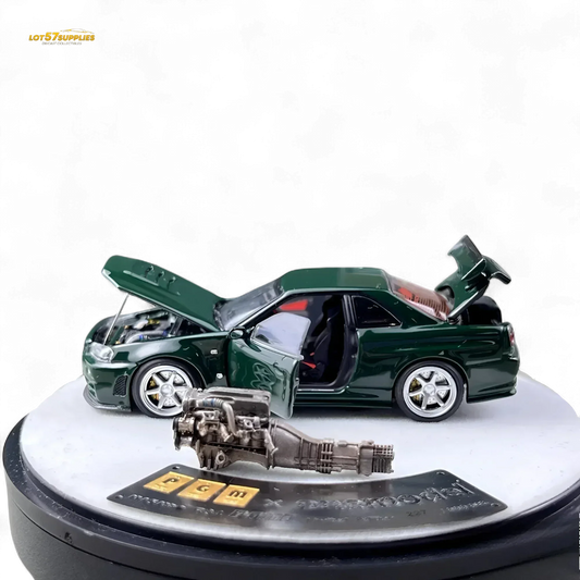  Nissan GTR R34 Z-Tune Diecast 1 64 Luxury Edition -  ToylandEU™