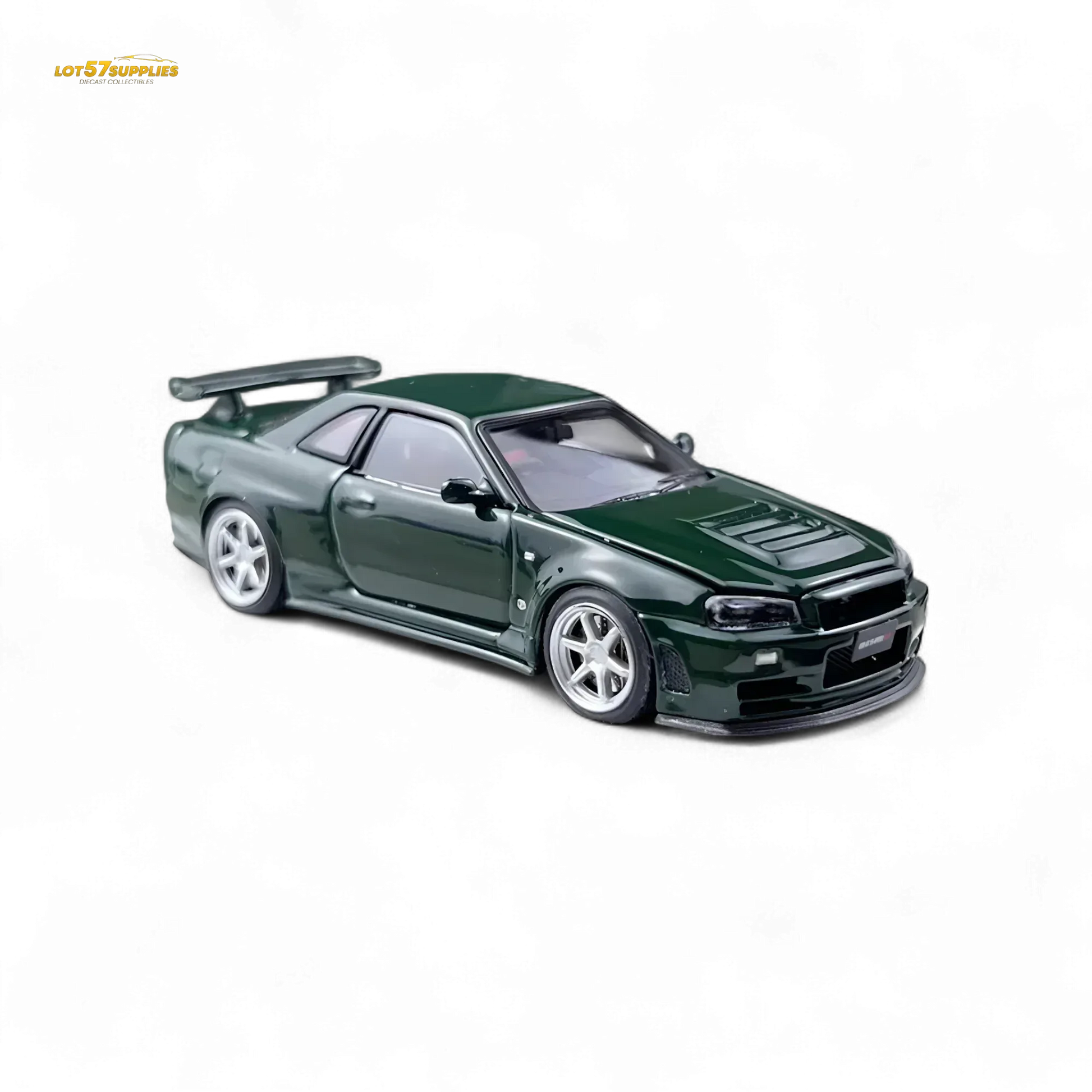PGM Nissan GTR R34 Z-TUNE - British Green 1:64 Ordinary - ToylandEU