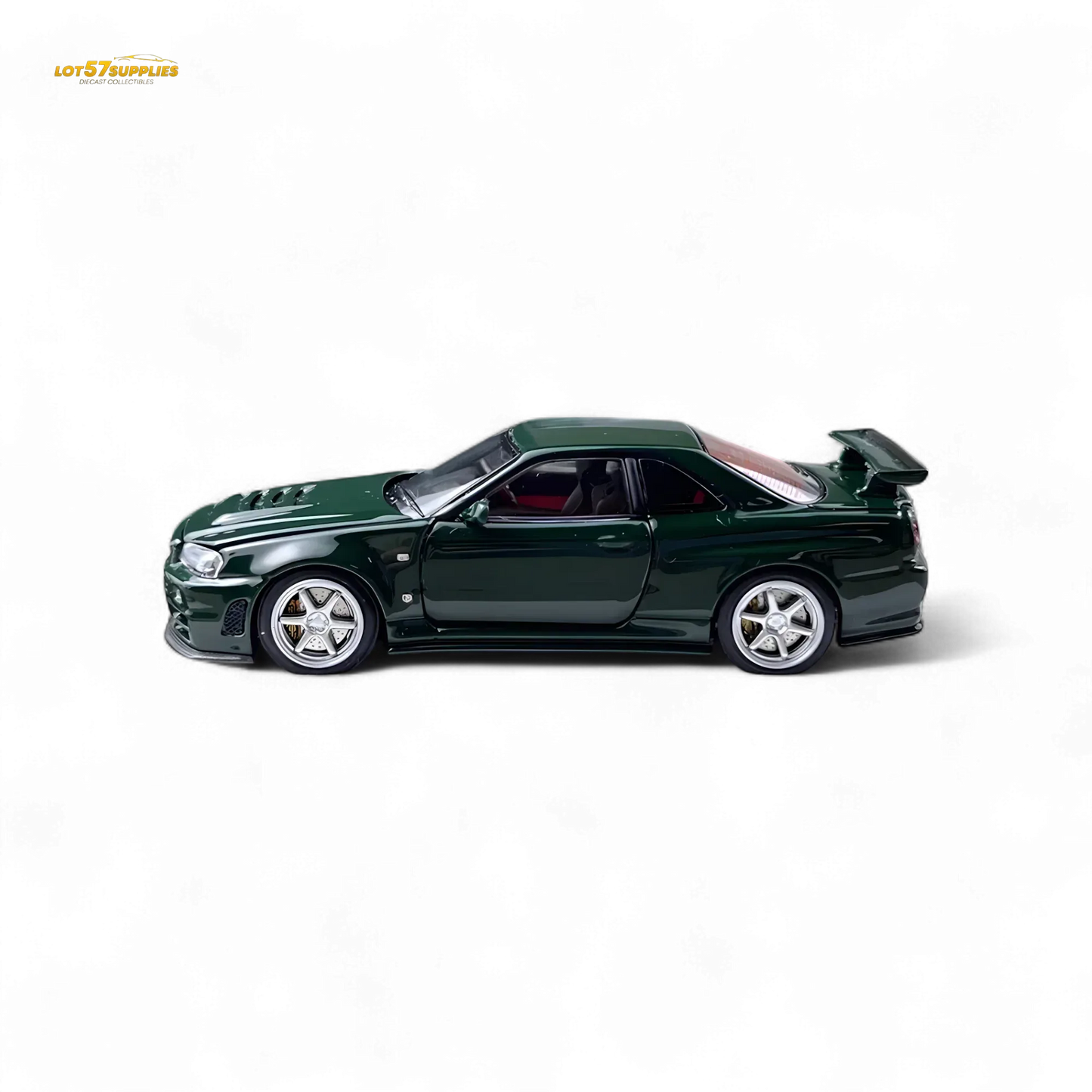 PGM Nissan GTR R34 Z-TUNE - British Green 1:64 Ordinary - ToylandEU