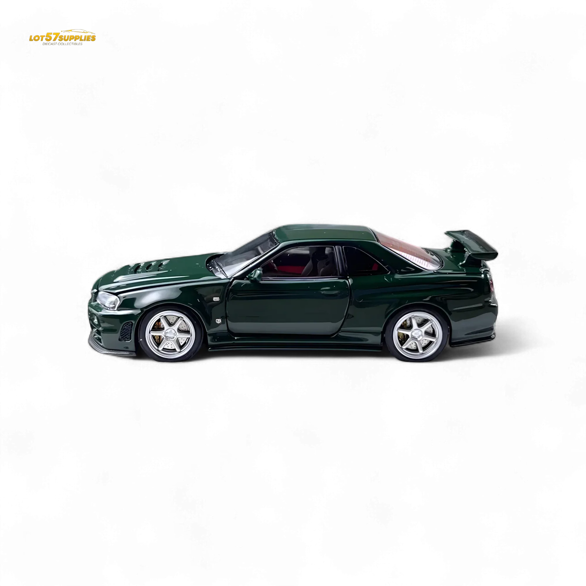 PGM Nissan GTR R34 Z-TUNE - British Green 1:64 Ordinary - ToylandEU