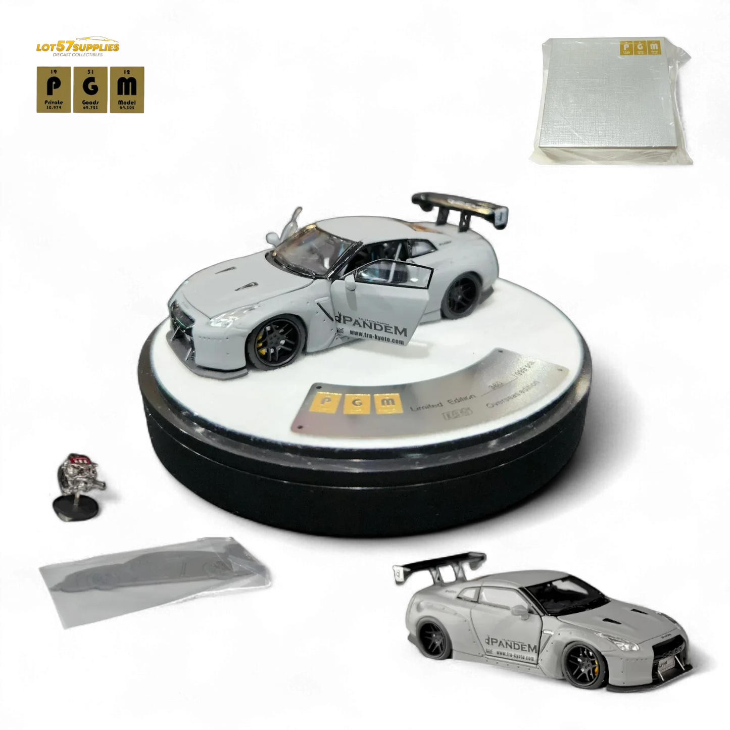 PGM Rocket Bunny R35 Combat Grey Luxury Version 1:64 - ToylandEU