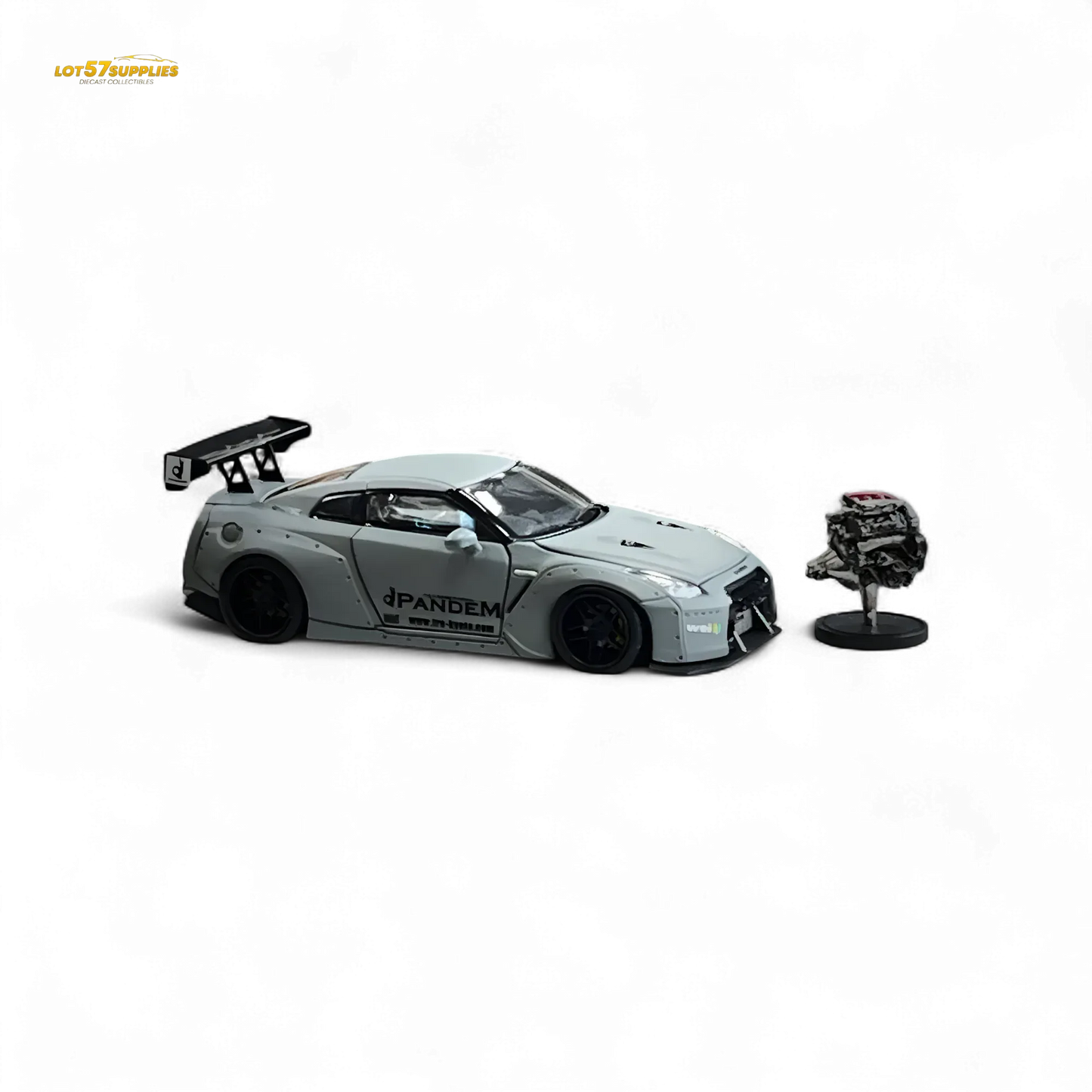 PGM Rocket Bunny R35 Combat Grey Luxury Version 1:64 - ToylandEU