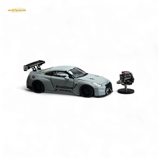  Nissan R35 Rocket Bunny Diecast Luxury Model Engine -  ToylandEU™