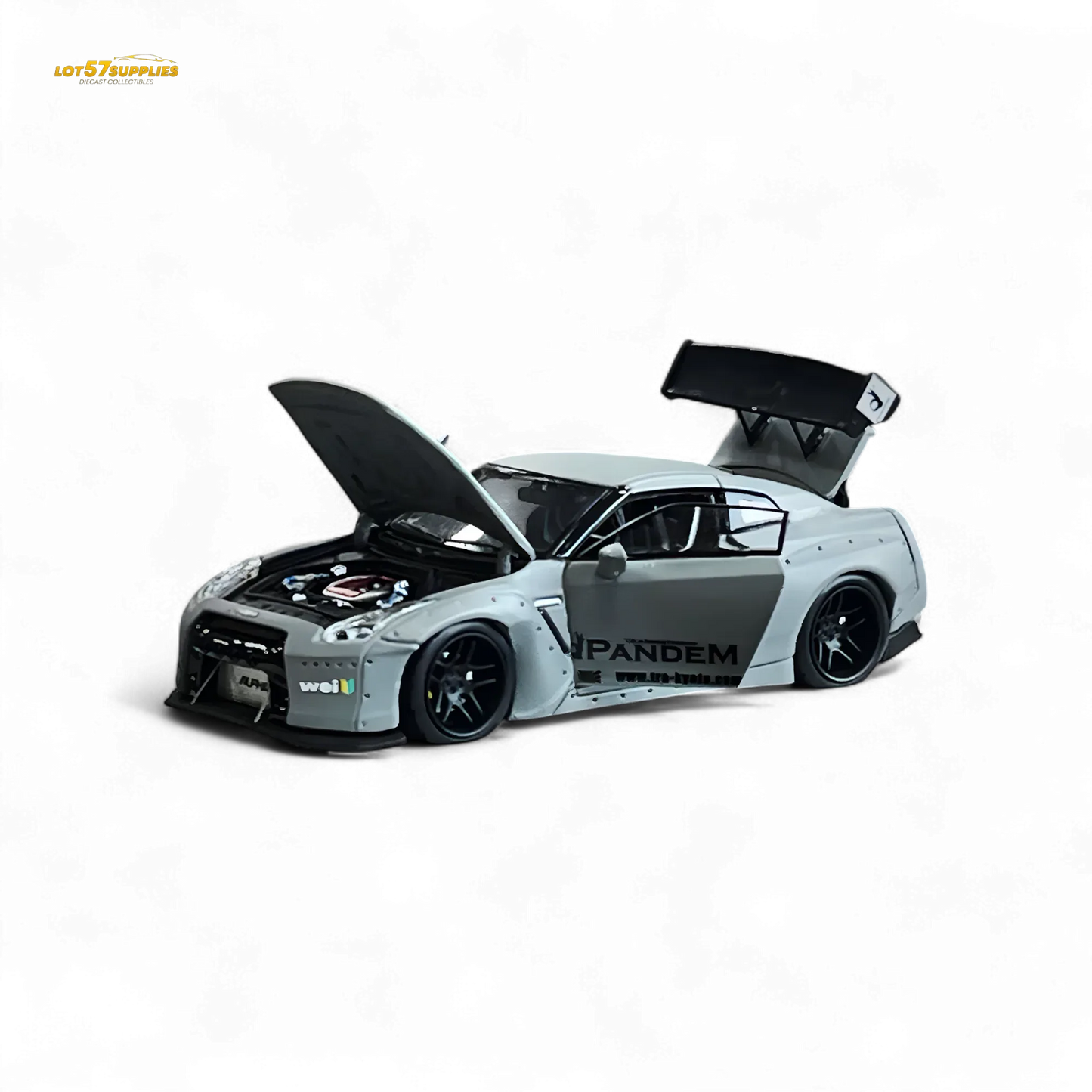 PGM Rocket Bunny R35 Combat Grey Luxury Version 1:64 - ToylandEU