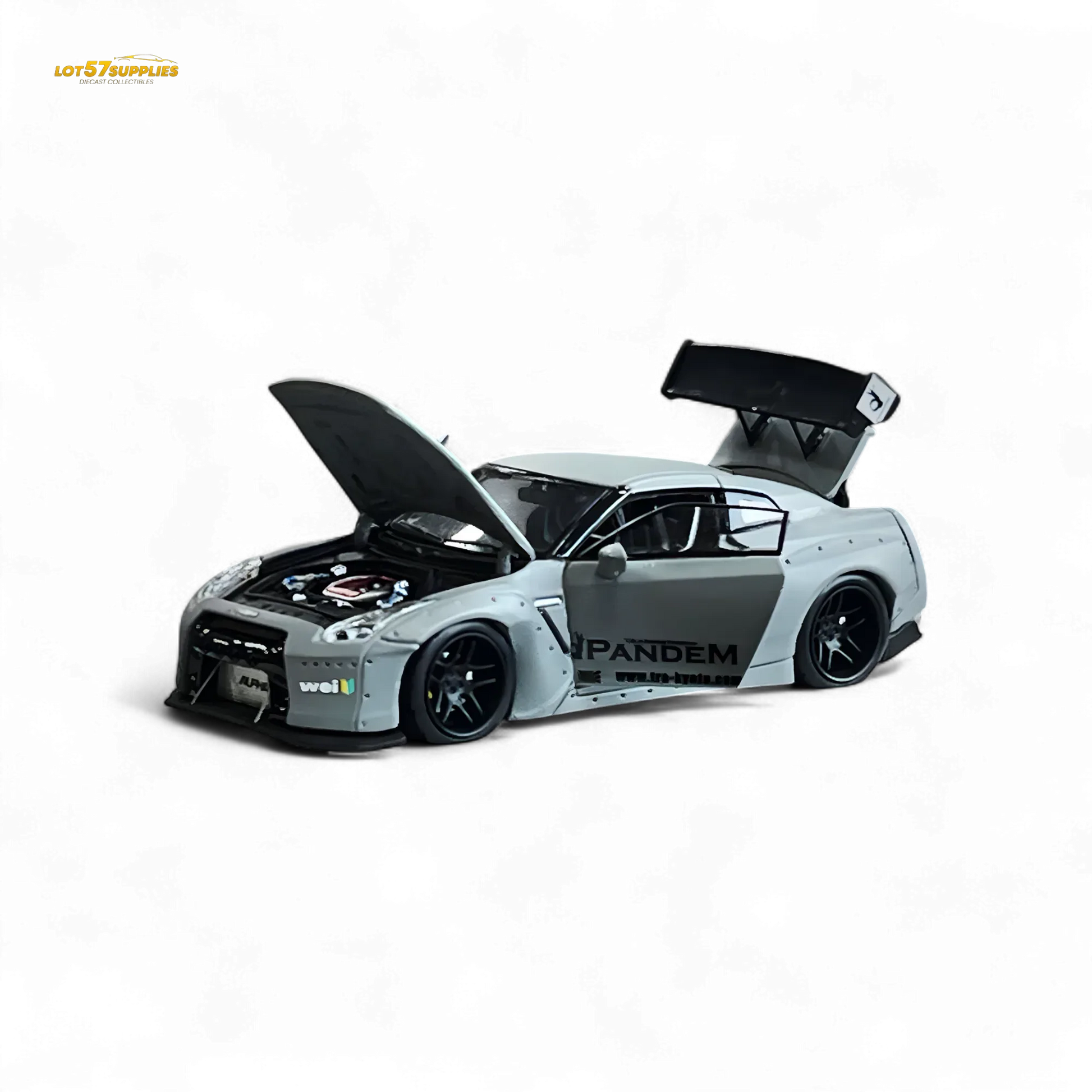 PGM Rocket Bunny R35 Combat Grey Luxury Version 1:64 - ToylandEU