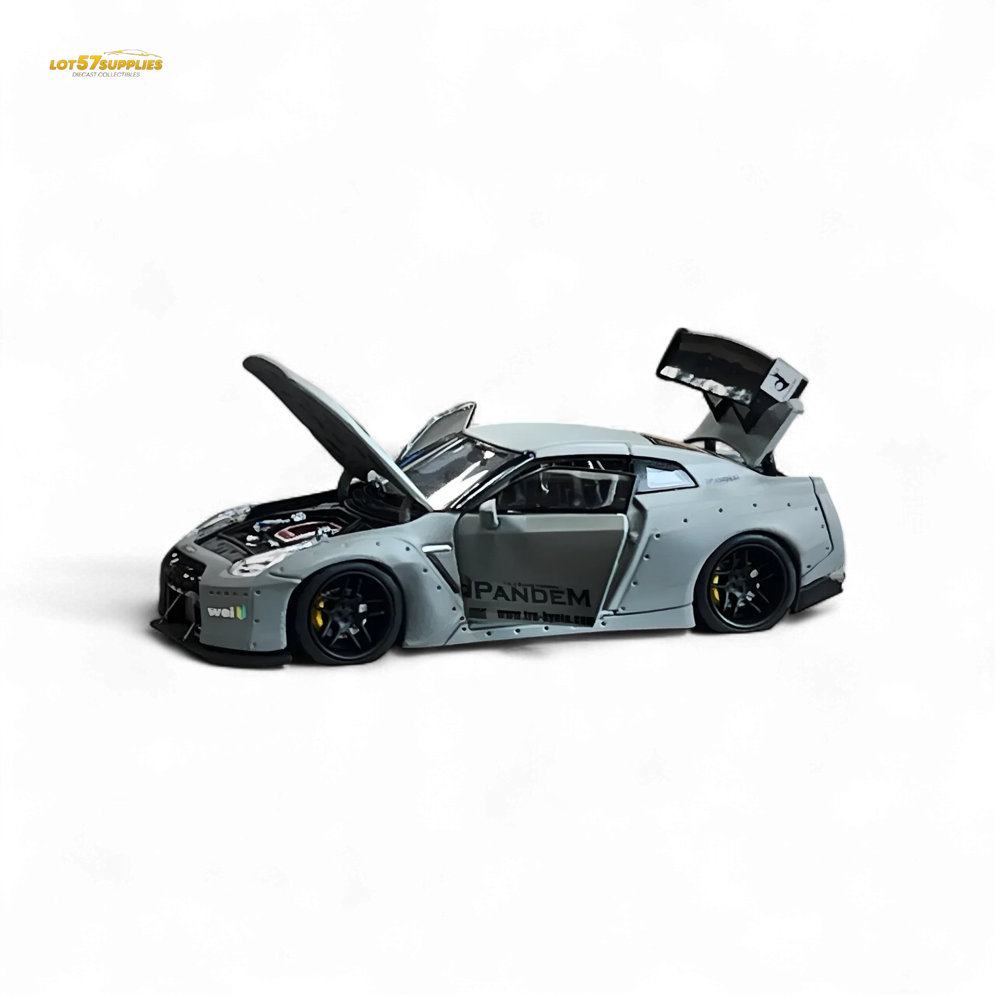 PGM Rocket Bunny R35 Combat Grey Luxury Version 1:64 - ToylandEU