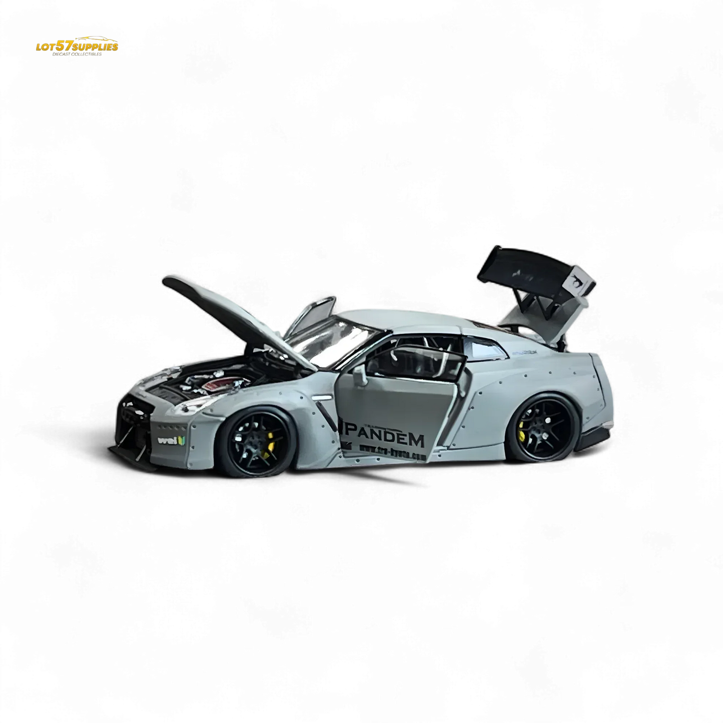 PGM Rocket Bunny R35 Combat Grey Luxury Version 1:64 - ToylandEU