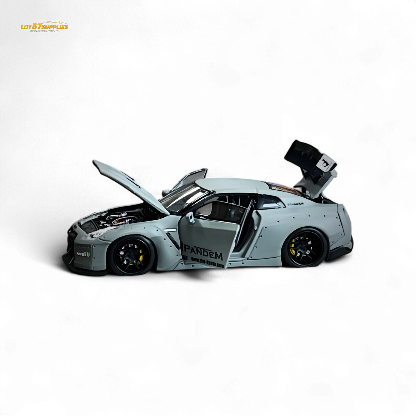 PGM Rocket Bunny R35 Combat Grey Luxury Version 1:64 - ToylandEU