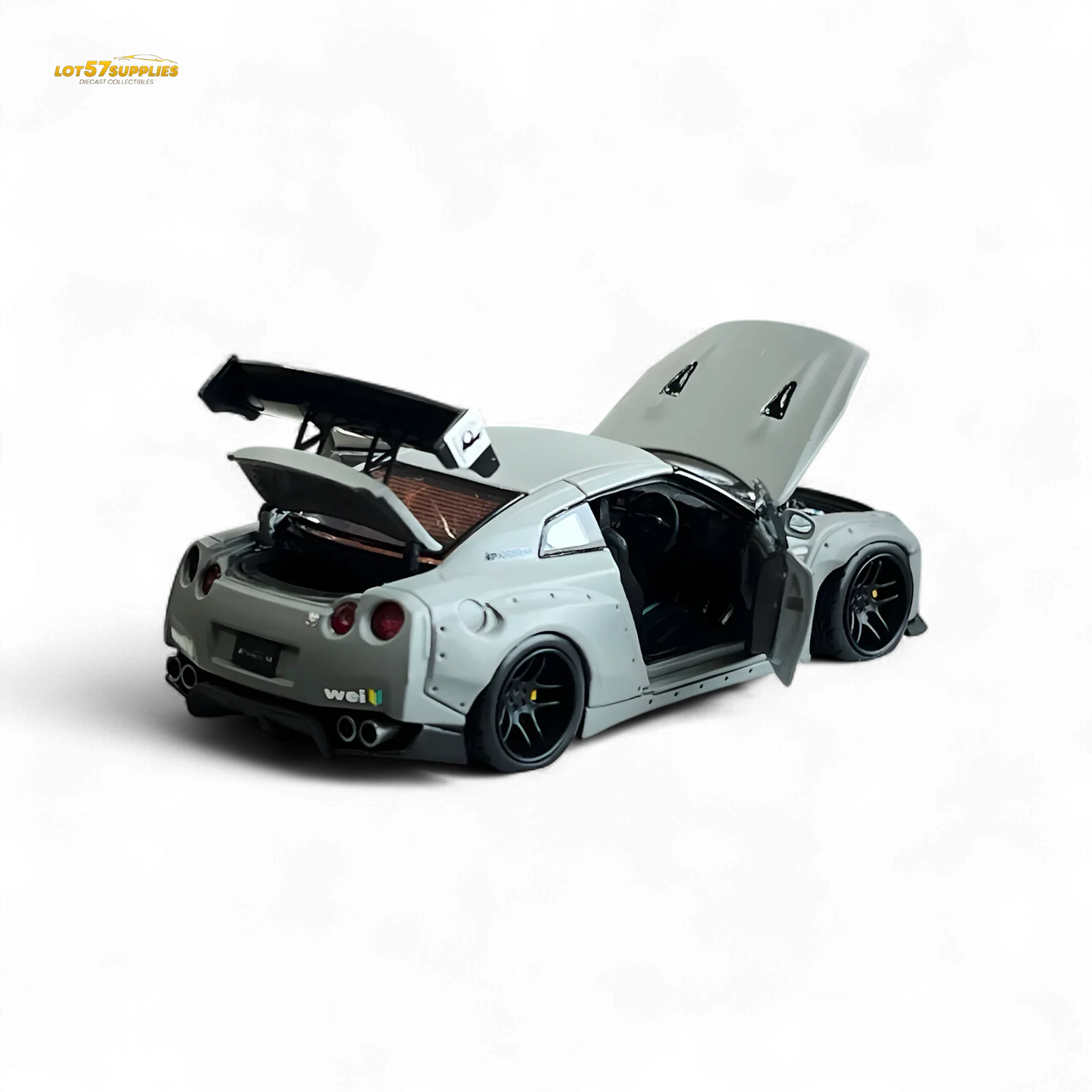 PGM Rocket Bunny R35 Combat Grey Luxury Version 1:64 - ToylandEU