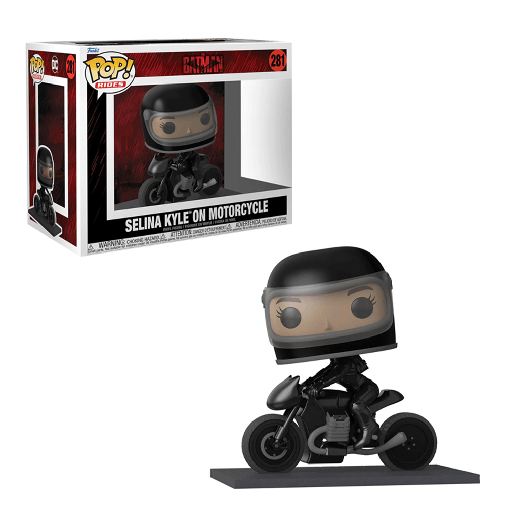 POP! Rides Selina Kyle | Motorcycle 3.75in | Toylandeu™
