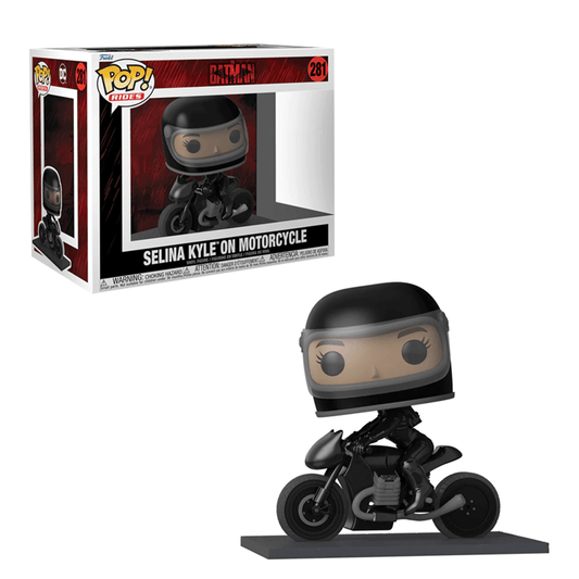 POP! Rides Selina Kyle | Motorcycle 3.75in | Toylandeu™