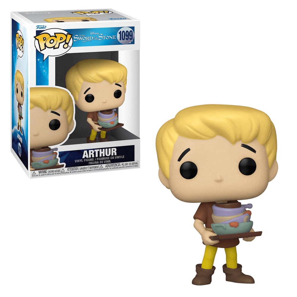 POP Vinyl Arthur Sword in Stone 3.75in|Figure|Toylandeu™