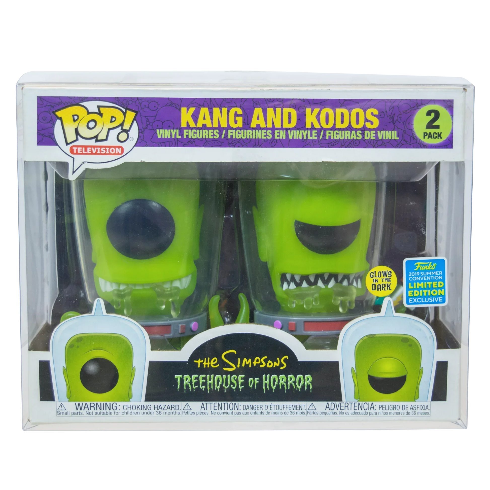 Kang & Kodos 2-Pack Funko Pop! PopShield Protectors - ToylandEU