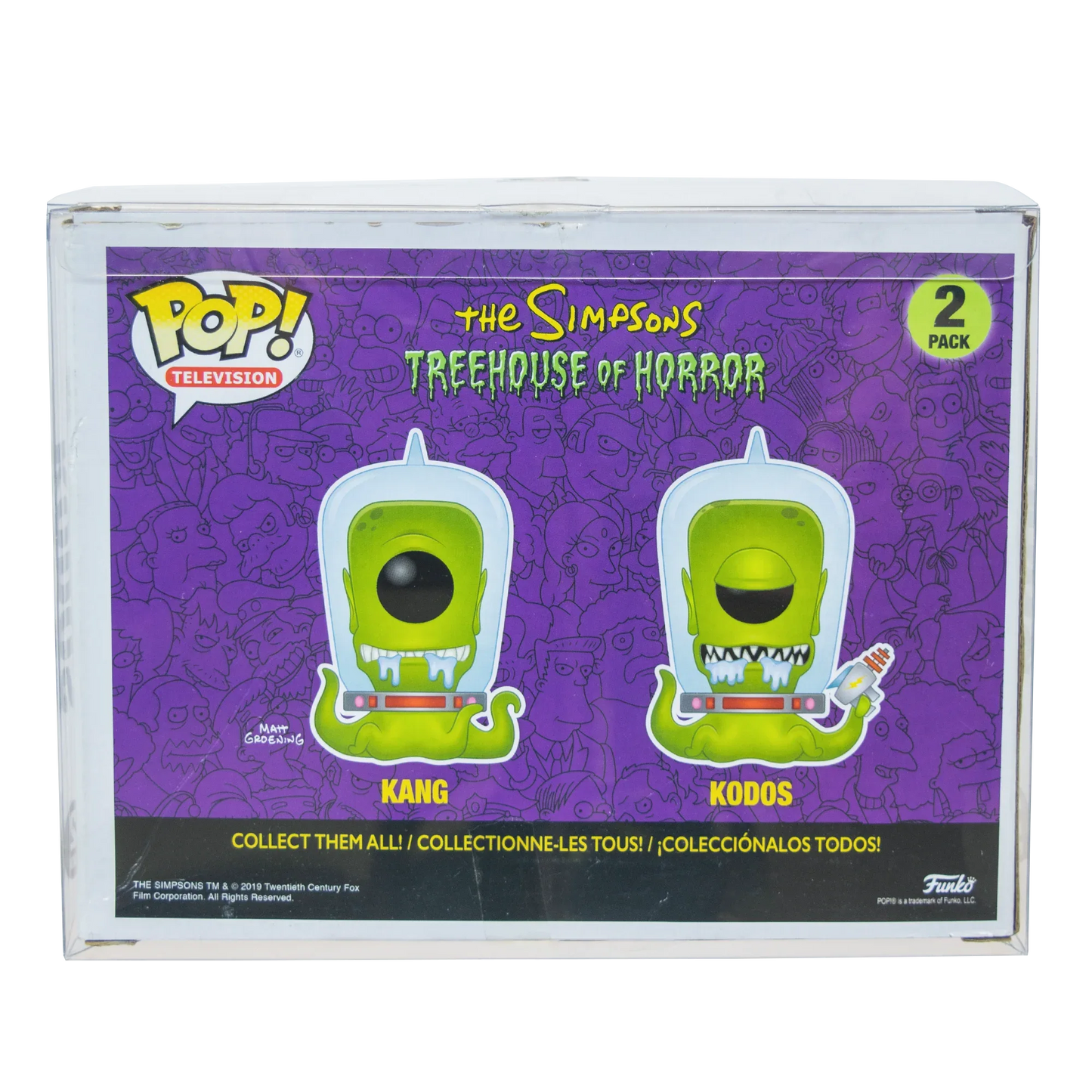 Kang & Kodos 2-Pack Funko Pop! PopShield Protectors - ToylandEU
