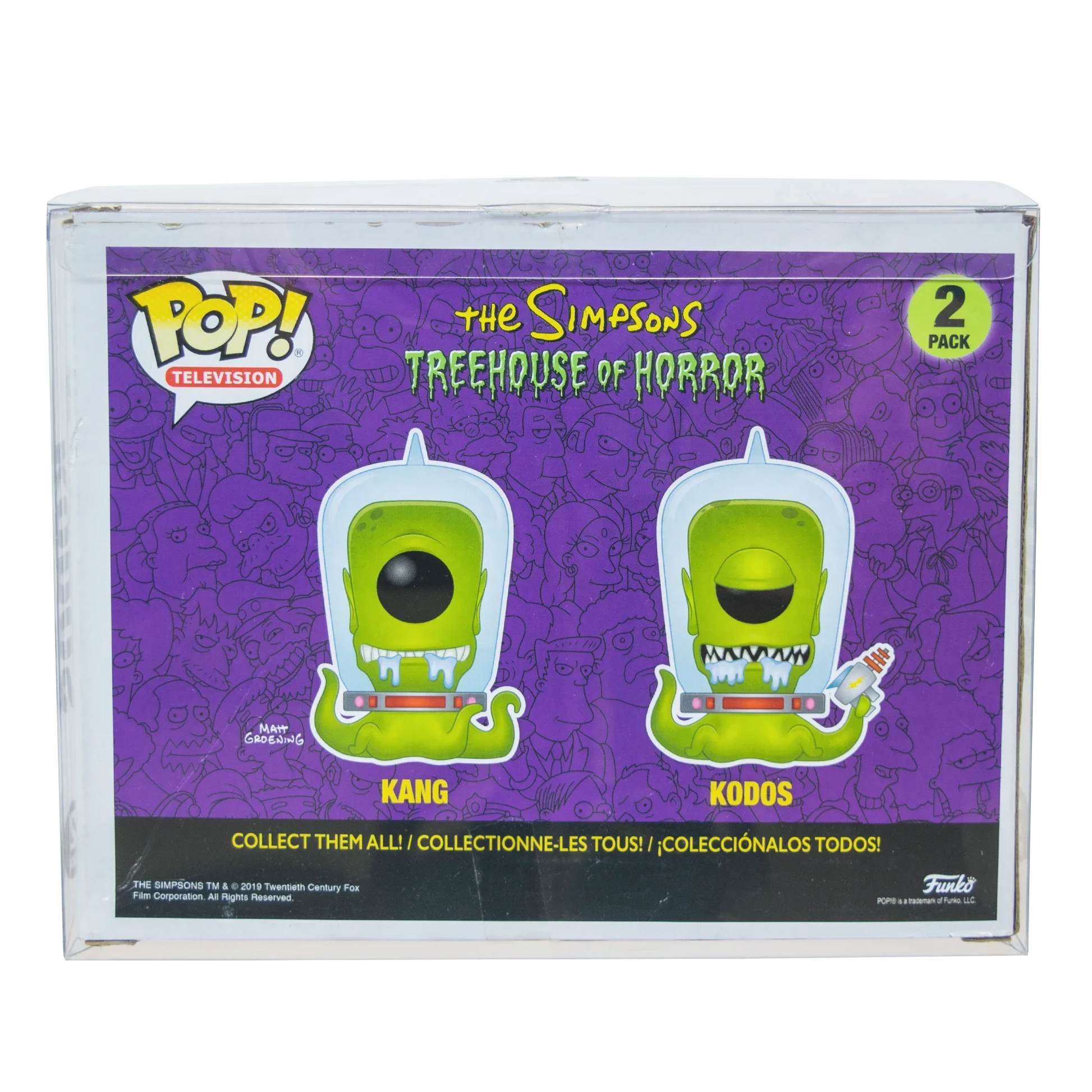 Kang & Kodos 2-Pack Funko Pop! PopShield Protectors - ToylandEU