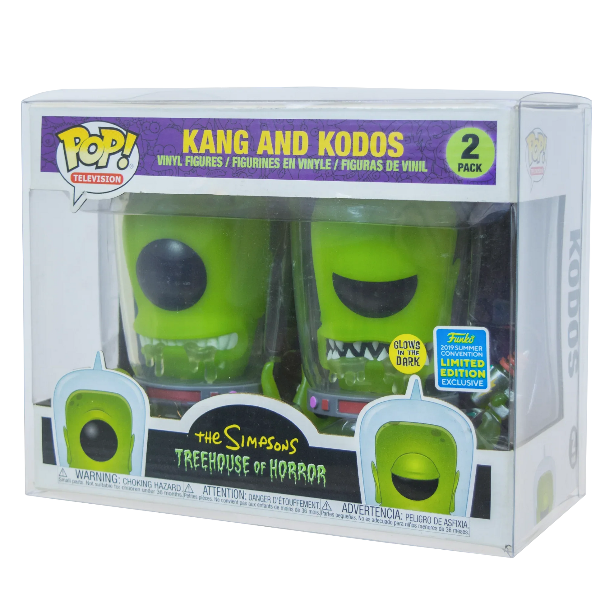 Kang & Kodos 2-Pack Funko Pop! PopShield Protectors - ToylandEU