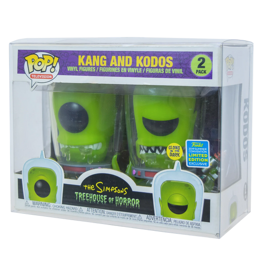 Kang & Kodos 2-Pack Funko Pop! PopShield Protectors - ToylandEU