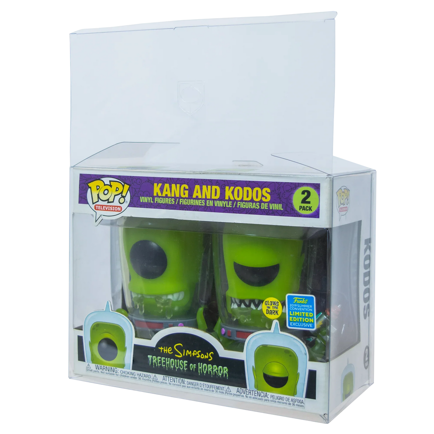 Kang & Kodos 2-Pack Funko Pop! PopShield Protectors - ToylandEU