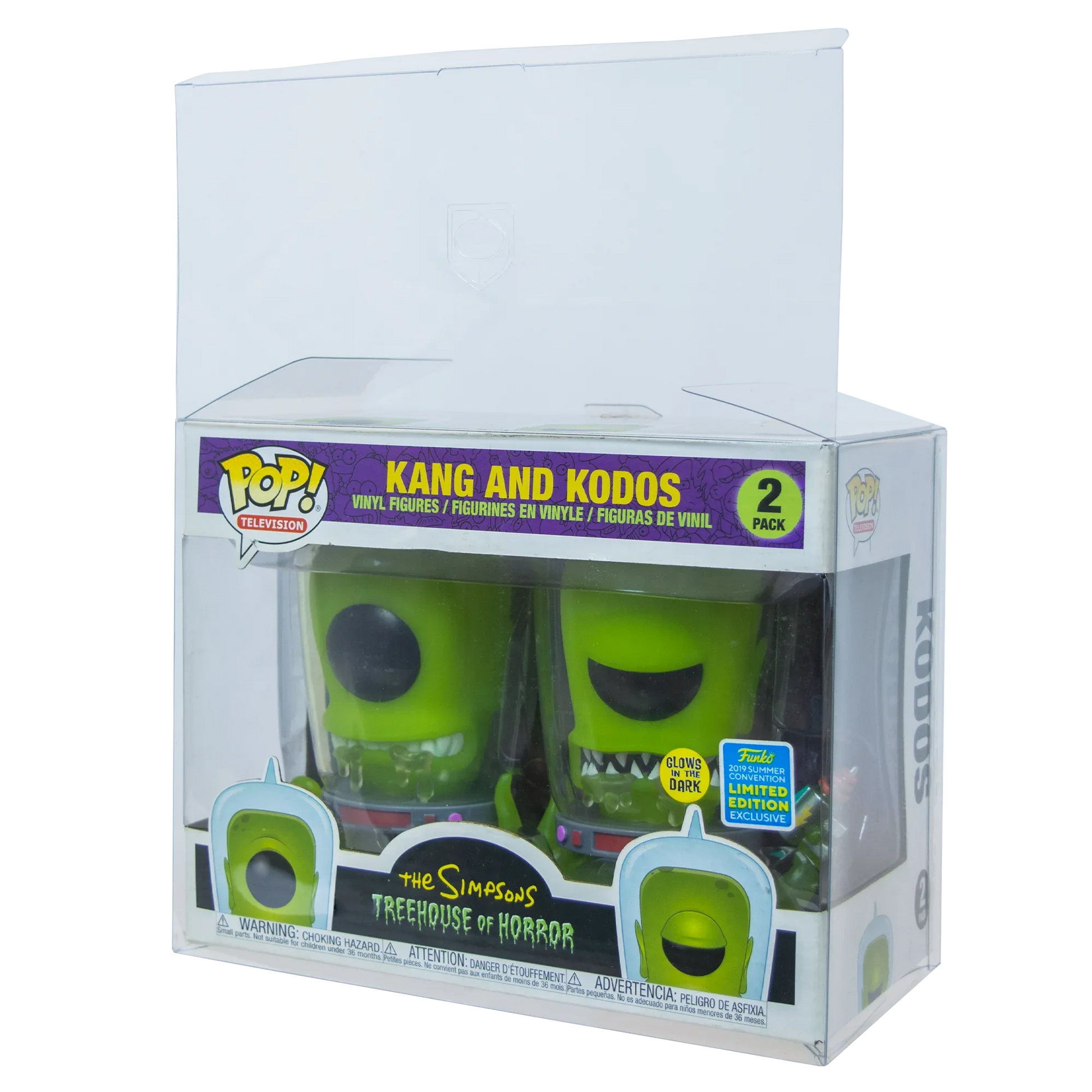 Kang & Kodos 2-Pack Funko Pop! PopShield Protectors - ToylandEU