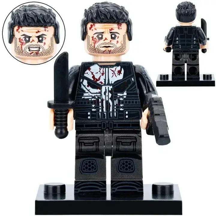 Punisher Born Again Figure ABS Plastic Collectible Figure for Display and Collectors - ToylandEU