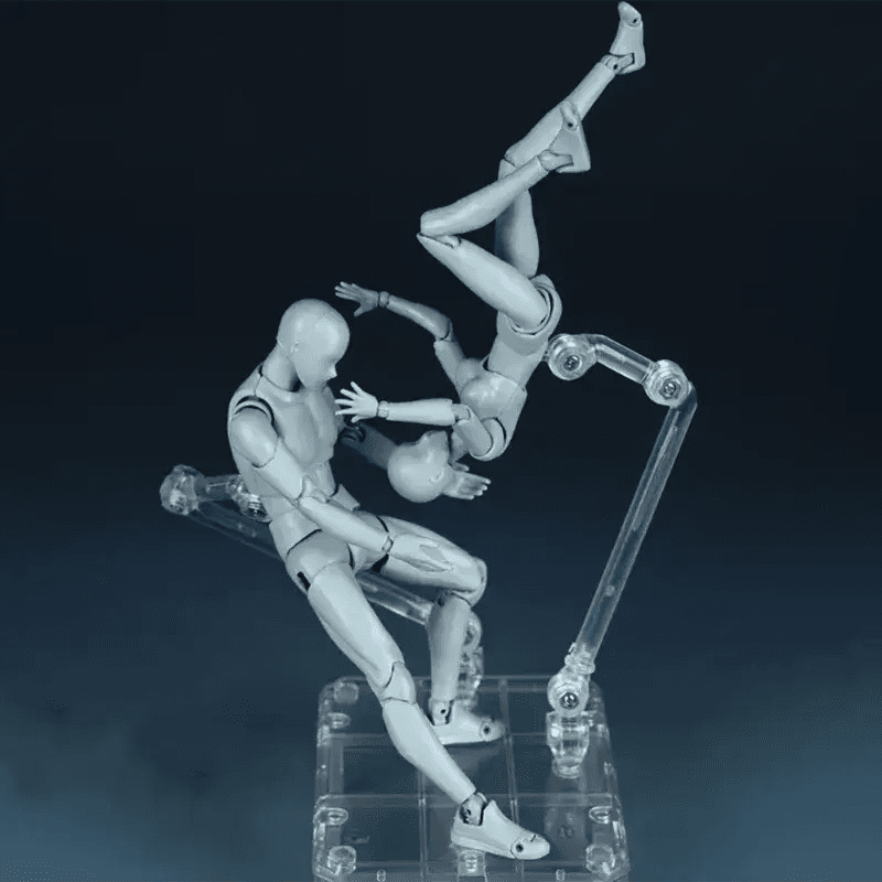 PVC Action Figure Collectible Model Toy Poseable Body Kun - ToylandEU