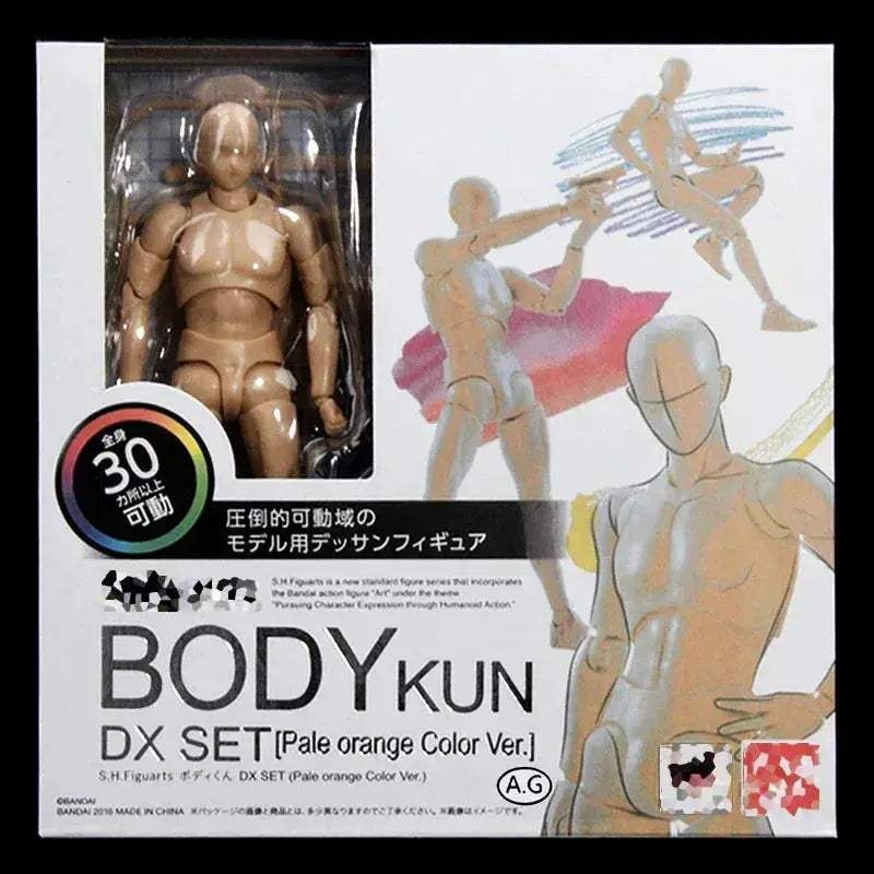 PVC Action Figure Collectible Model Toy Poseable Body Kun - ToylandEU