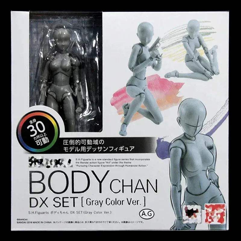 PVC Action Figure Collectible Model Toy Poseable Body Kun - ToylandEU