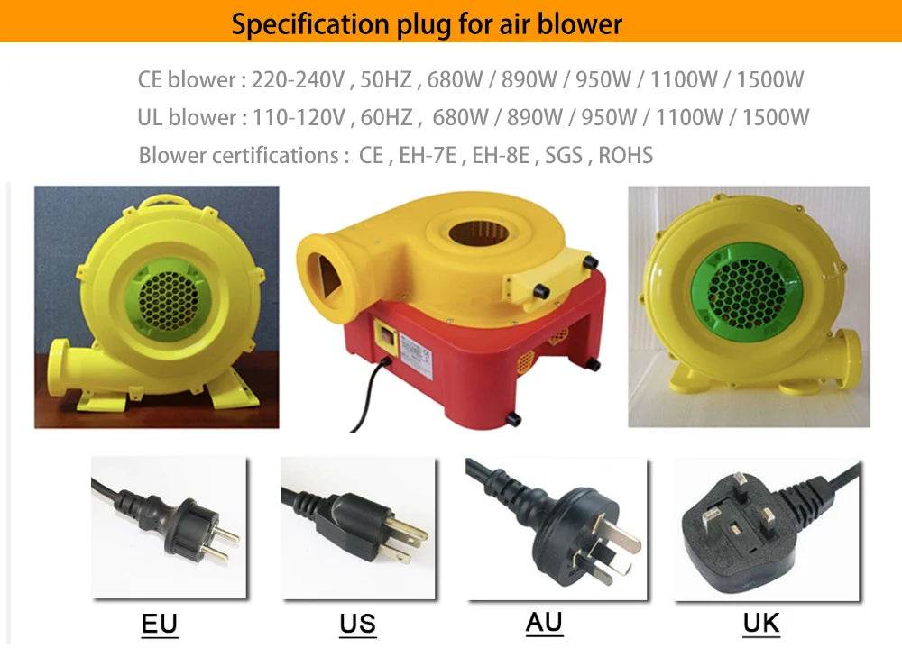 PVC Commercial Inflatable Bounce House for Kids and Slide - ToylandEU