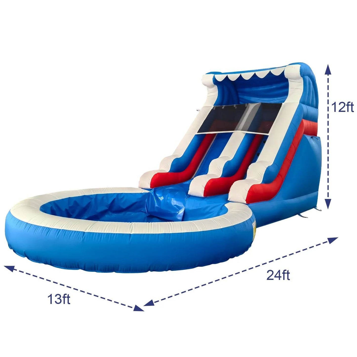 PVC Commercial Inflatable Bounce House for Kids and Slide - ToylandEU