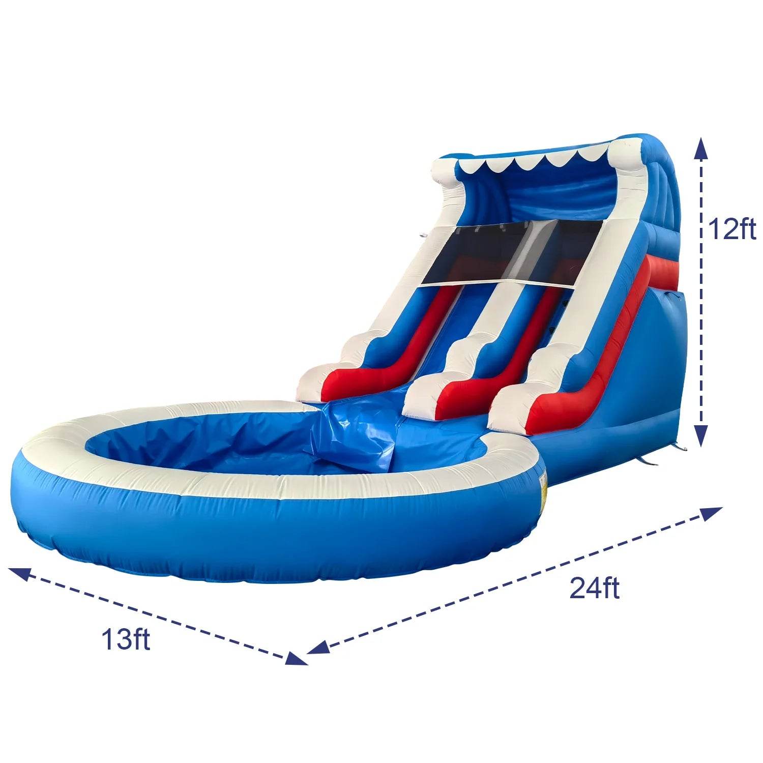 PVC Commercial Inflatable Bounce House for Kids and Slide - ToylandEU