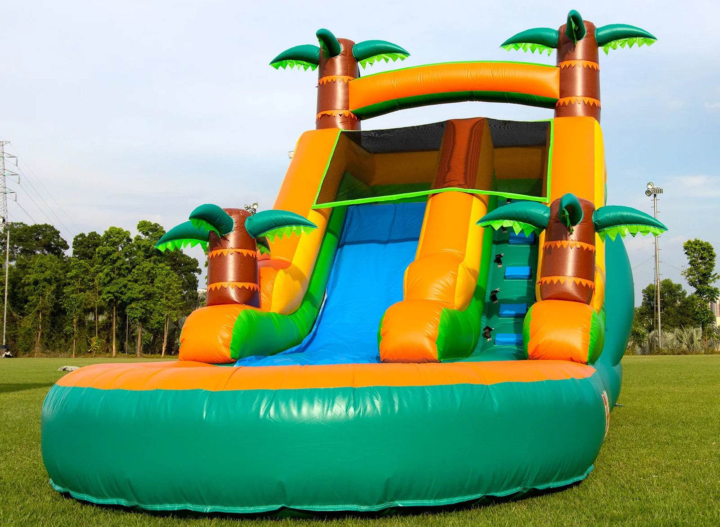 PVC Commercial Inflatable Bounce House for Kids and Slide - ToylandEU