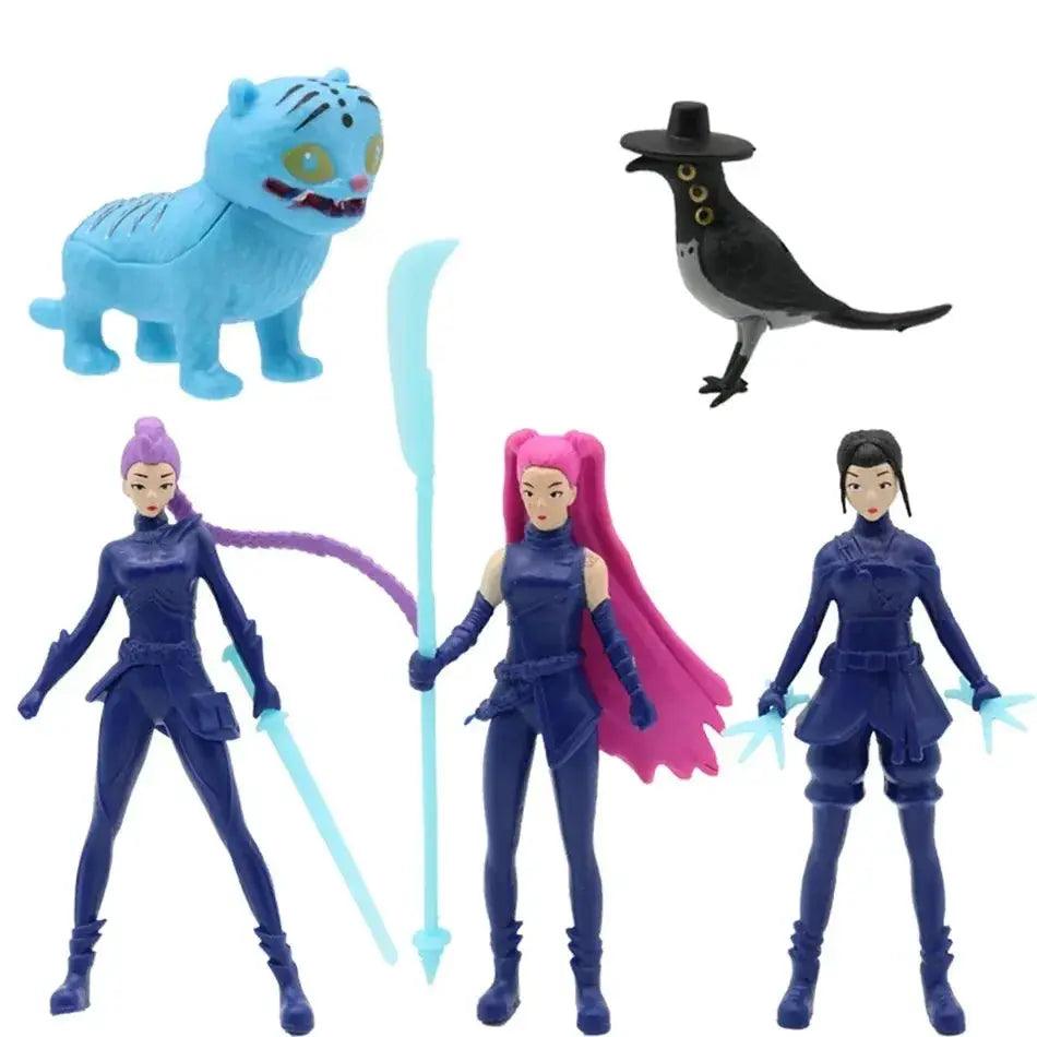  Cute Anime Pvc Figure Rumi Mira Zoey Demon Hunters -  ToylandEU™