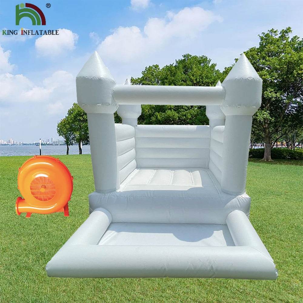 PVC Inflatable Jumping Bouncer with Ball Pit for Kids - ToylandEU