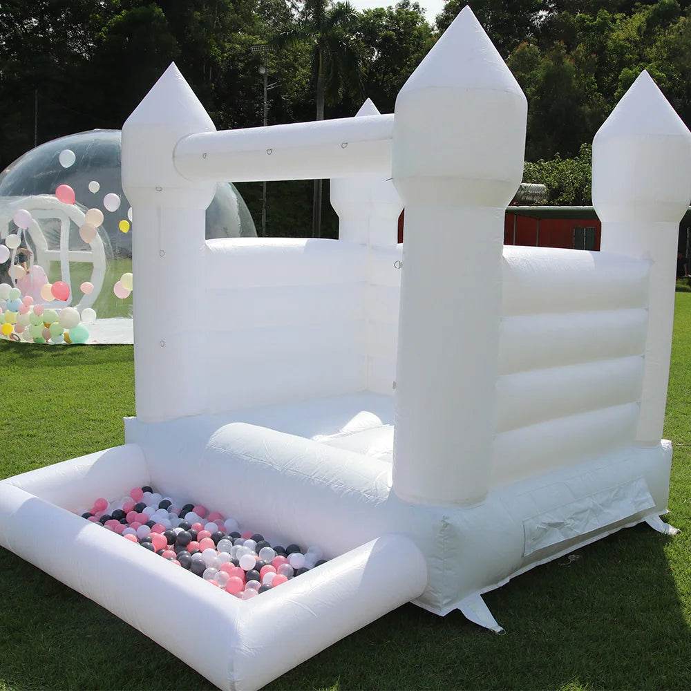 PVC Inflatable Jumping Bouncer with Ball Pit for Kids - ToylandEU