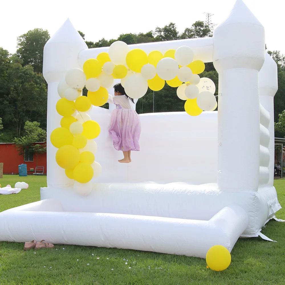 PVC Inflatable Jumping Bouncer with Ball Pit for Kids - ToylandEU