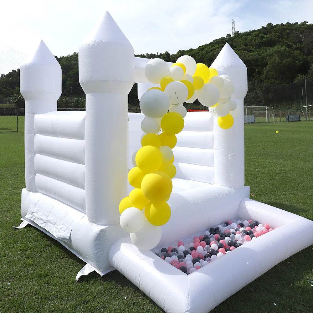 PVC Inflatable Jumping Bouncer with Ball Pit for Kids - ToylandEU