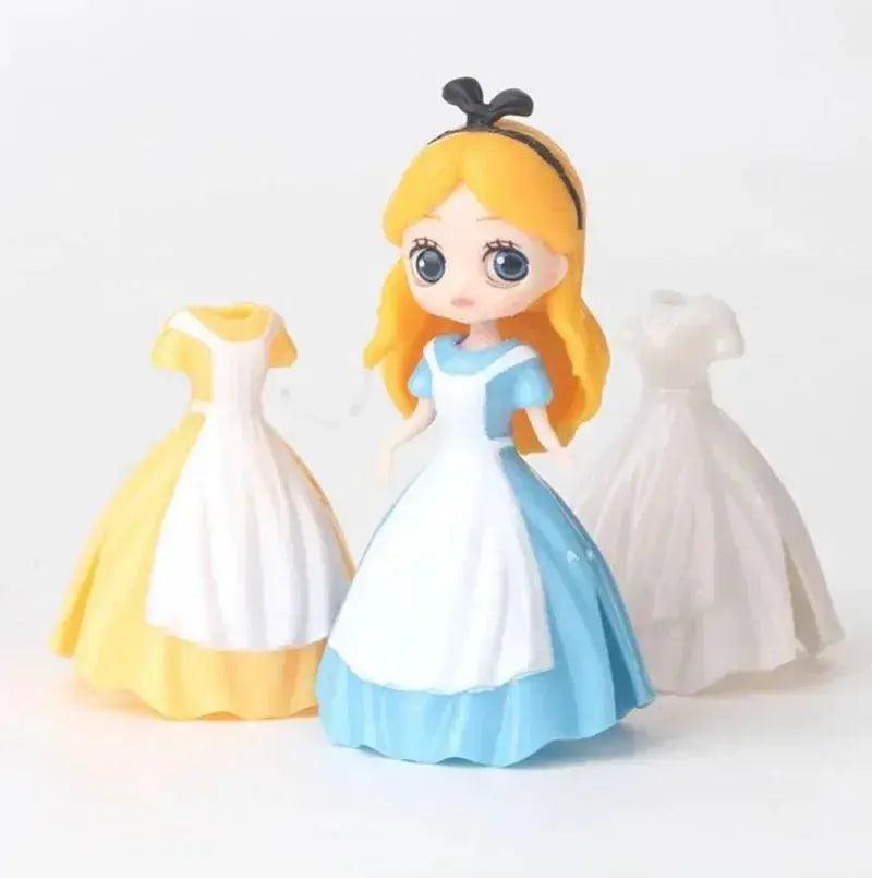 PVC Princess Action Figures Interchangeable Clothes Pro -  ToylandEU™