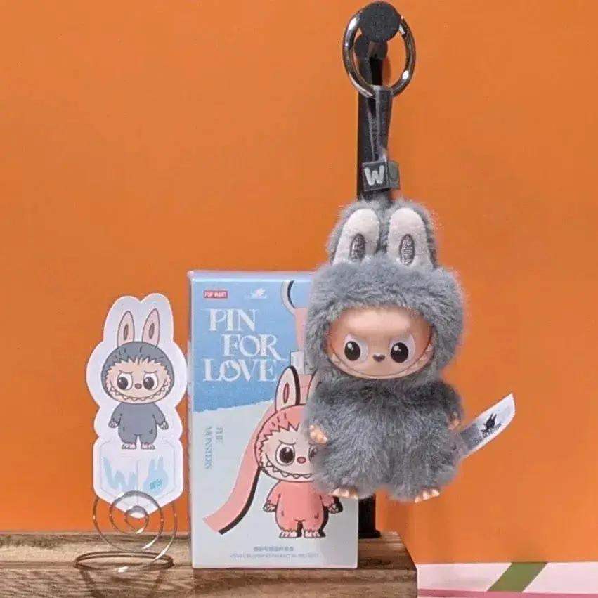 [CHOOSE YOUR LETTERS OPTION!] [IN STOCK] POPMART Labubu Pin for Love - ToylandEU