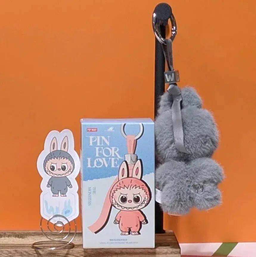 [CHOOSE YOUR LETTERS OPTION!] [IN STOCK] POPMART Labubu Pin for Love - ToylandEU