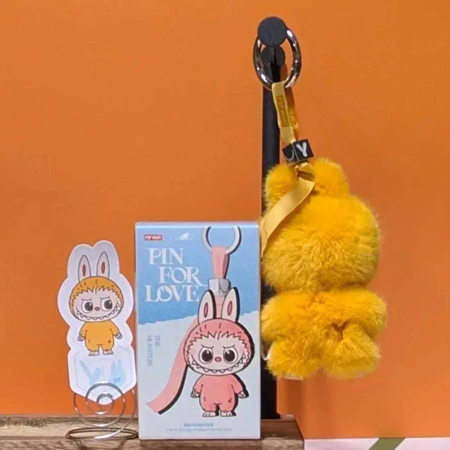[CHOOSE YOUR LETTERS OPTION!] [IN STOCK] POPMART Labubu Pin for Love - ToylandEU