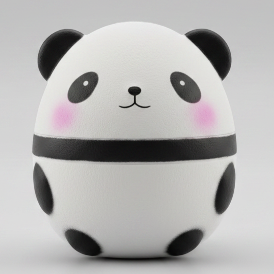 Squishy Toy | Slow Rise Foam | Panda Design | One Size