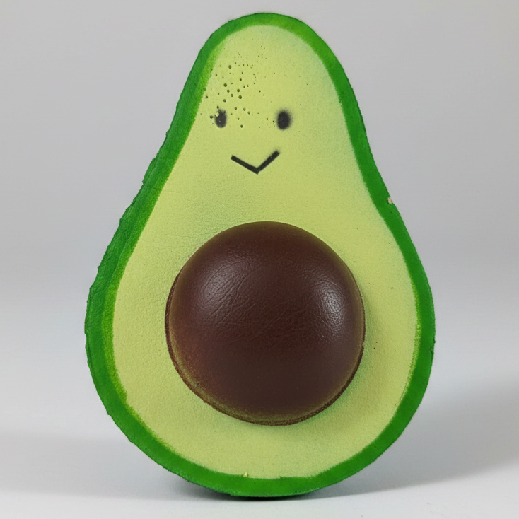 Half Avocado Squishy | Slow Rise Foam | Fidget Toy | One Size